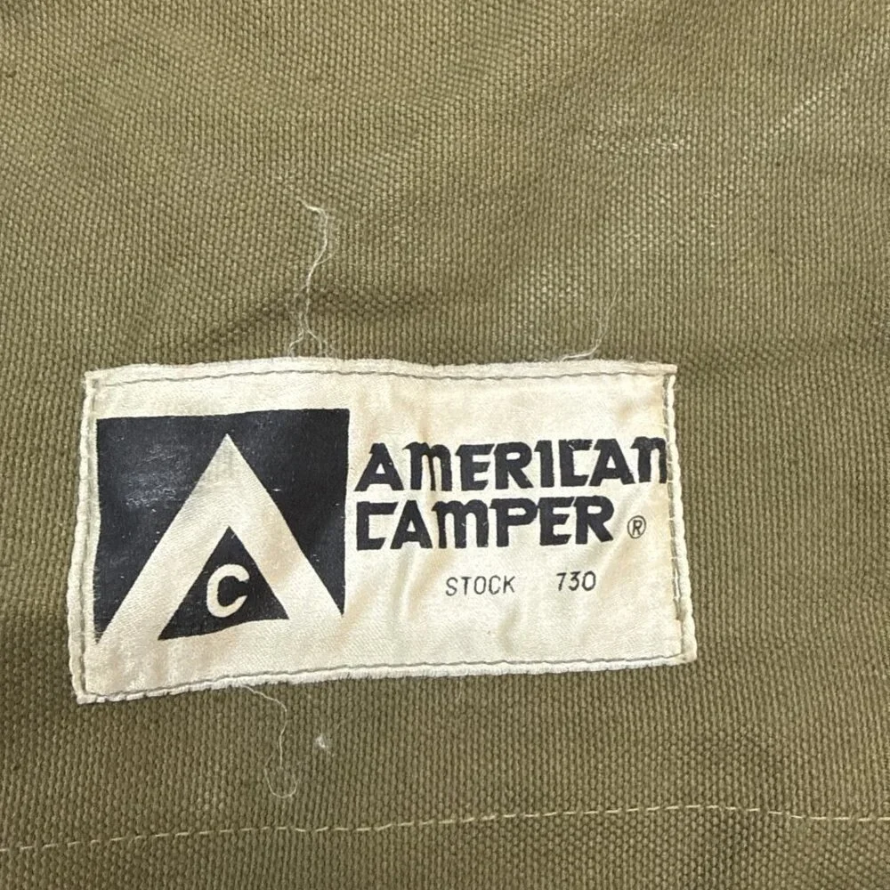 American Camper Stock 730 Military Army Duffel / Sea Bag Luggage Top Load Green